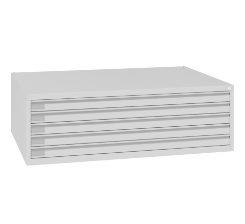 metalowa szafa z szufladami  SRM 100 W ST