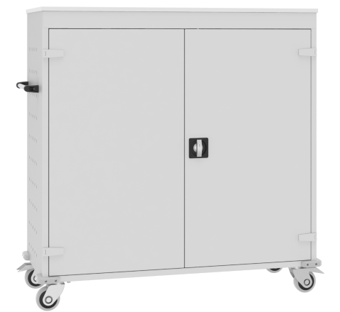 wózek zamykany na klucz do ładowania tabletów i laptopów z uziemieniem, Malow