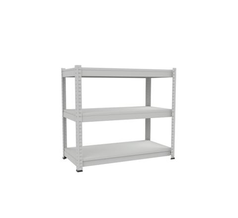 Metalowy regał magazynowy wciskany RMM304 uniwersalny MALOW 350mm