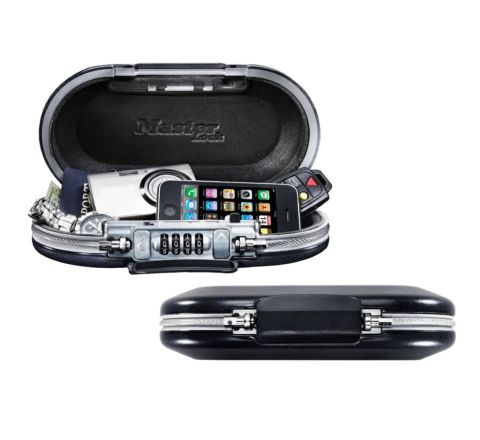 Kasetka przenośna osobista 5900EURD - grafitowo-srebrna Masterlock