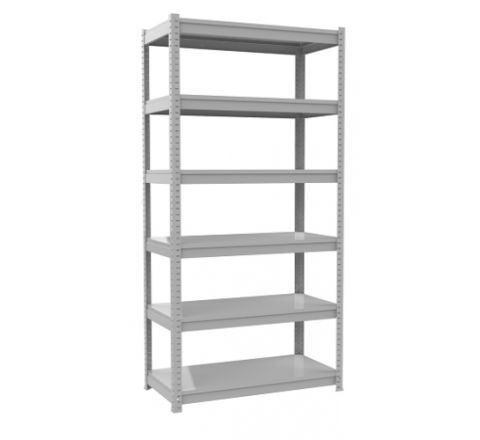 Metalowy regał magazynowy wciskany RMM316 uniwersalny MALOW 350mm