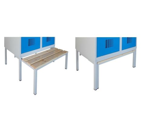 Podstawa do szafki ubraniowej PW431W siedzisko wysuwane 1200mm