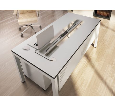 Biurko stół biurowy prostokątny STB1860ST 180x60cm MALOW