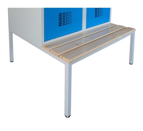 Podstawa z ławką stała do szafy socjalnej bhp P431W MALOW 1200mm