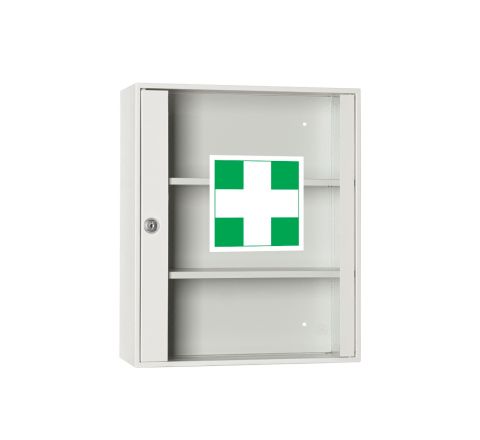 Apteczka AP 2/S z drzwiami szklanymi