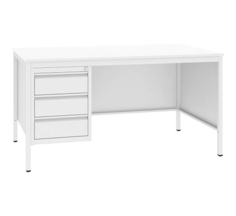 Biurko medyczne z szufladami białe Malow BIM 021 ST