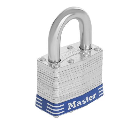 Laminowana kłódka ze stali 1EURD do użytku zewnętrznego Master Lock kluczowa