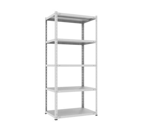 Metalowy regał magazynowy skręcany RMM201 uniwersalny MALOW 300mm