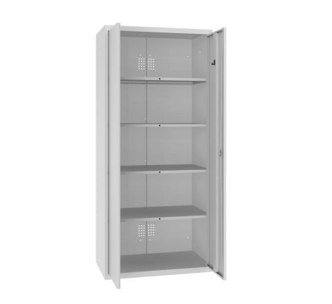 Metalowa szafa socjalna z półkami MSU 80 800mm