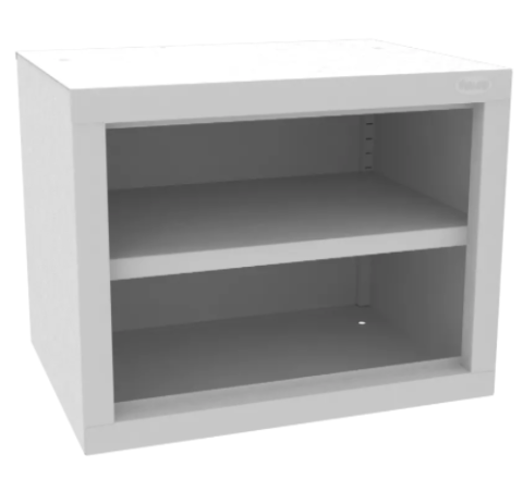 Metalowa nadstawka na regał biurowy zamknięty RZ401LX