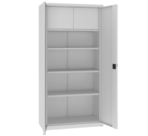 metalowa szafa biurowa z drzwiami skrzydłowymi SBM 204 m lx