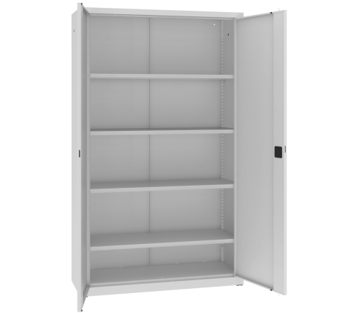 biurowa szafa aktowa na segregatory z półkami przestawnymi SBM 212 M LX