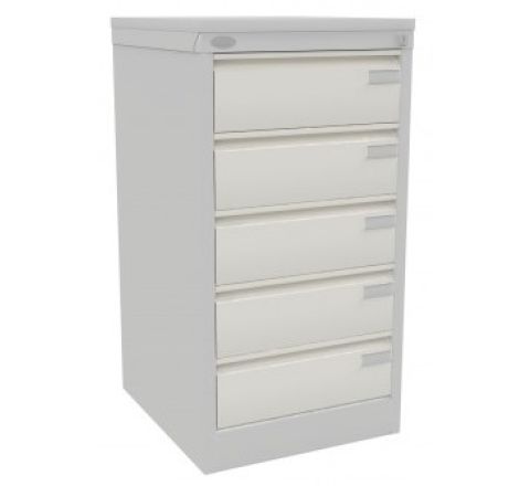 Metalowa szafka na cd-romy z pięcioma szufladami Scd 35 Malow