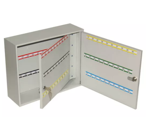 Szafka na klucze SK 120/2Z z podwójnym zamkiem Leomar