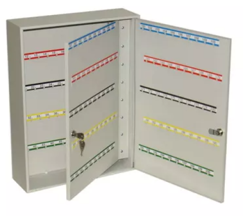 Szafka na klucze SK 200/2Z z podwójnym zamkiem Leomar