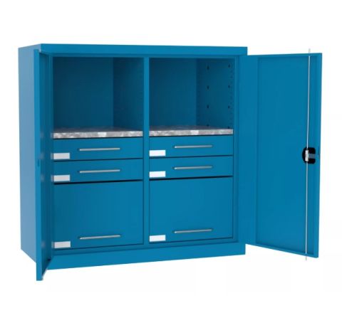 Szafka warsztatowa metalowa z podziałem SL162.06 szsr. 1200mm