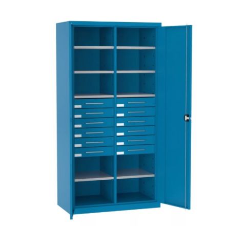 Szafa warsztatowa narzędziowa SL162.18 szuflady wysuw 85%