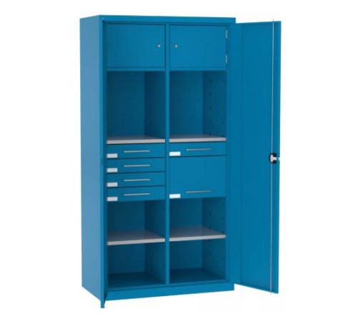 Szafa warsztatowa narzędziowa SL164.21 metalowa 2 skarbczyki