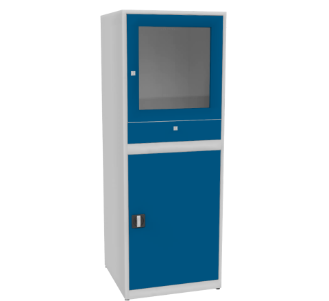 Metalowa ochronna szafka do komputera przemysłowego SMKA