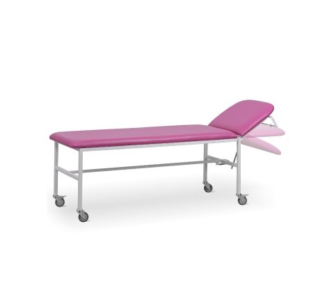 SR-S z kołami Kozetka lekarska regulacja podparcia głowy UBM