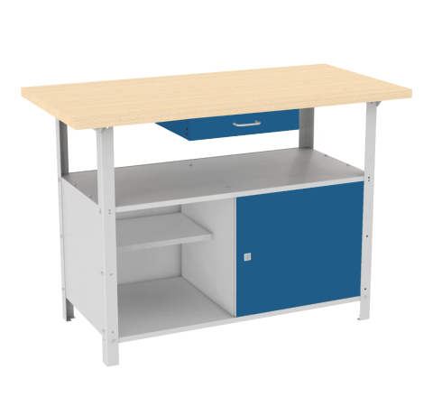 stół ślusarski z szufladą STW 121 Malow