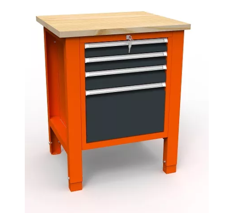 Stół narzędziowy SWT  07/07 'JEDYNKA' do warsztatu blat roboczy