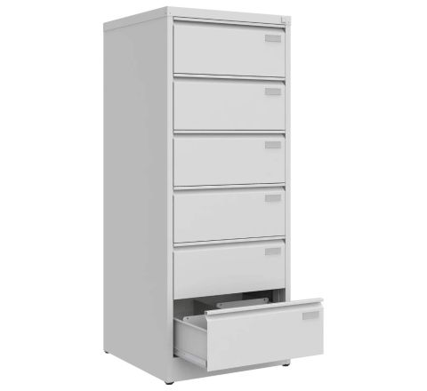 szafka metalowa  SZK 318/6 ST na dokumenty z szufladami dwurzędowymi