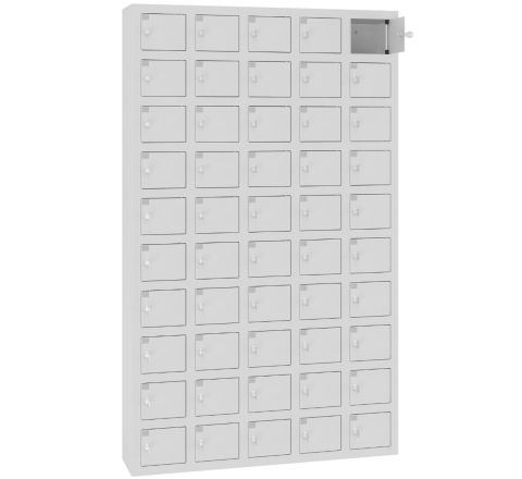 Szafa na komórki WSS 50 skrytek na telefony komórkowe metalowa