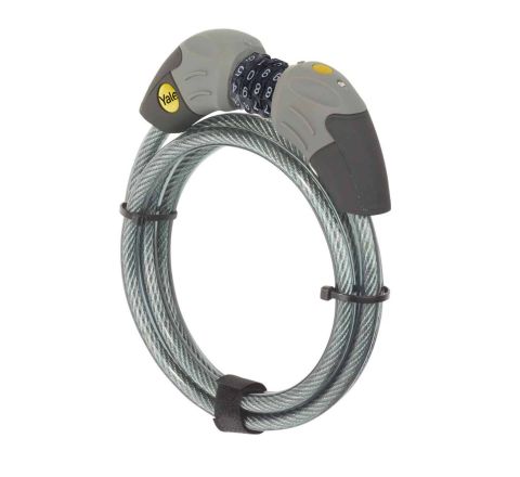 Zabezpieczenie linka do roweru z szyfrem, podświetlenie cyfr YCC1