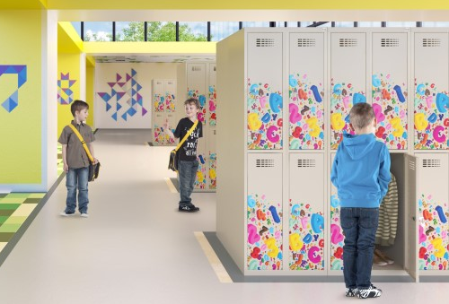 Koniec z nudą! Czas na kolorowy zawrót głowy z motywami graficznymi na szafkach