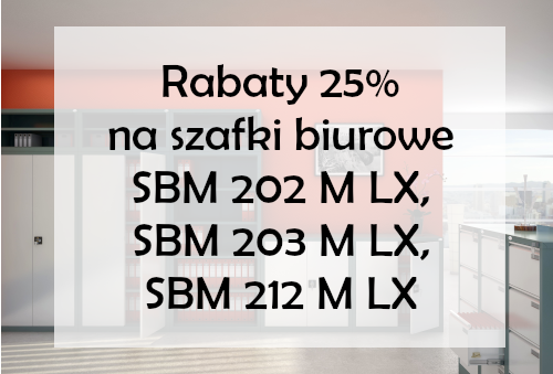Wyposaż swoje biuro w szafy w promocyjnej cenie