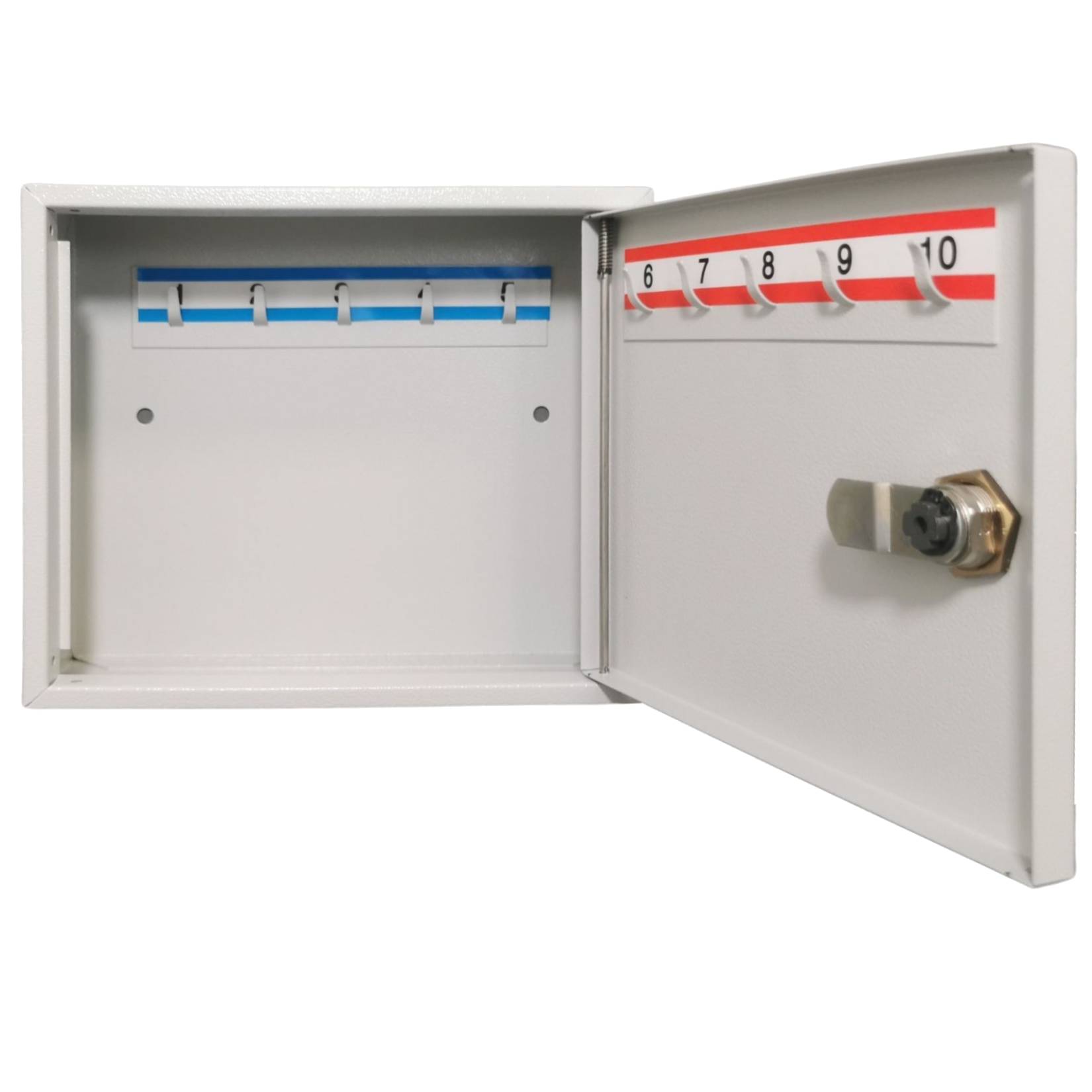 Szafeczka na klucze z 10 haczykami SK 10 Leomar