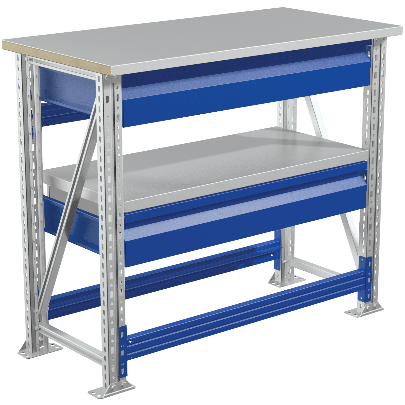 Prosty stół warsztatowy Valberg Master 105