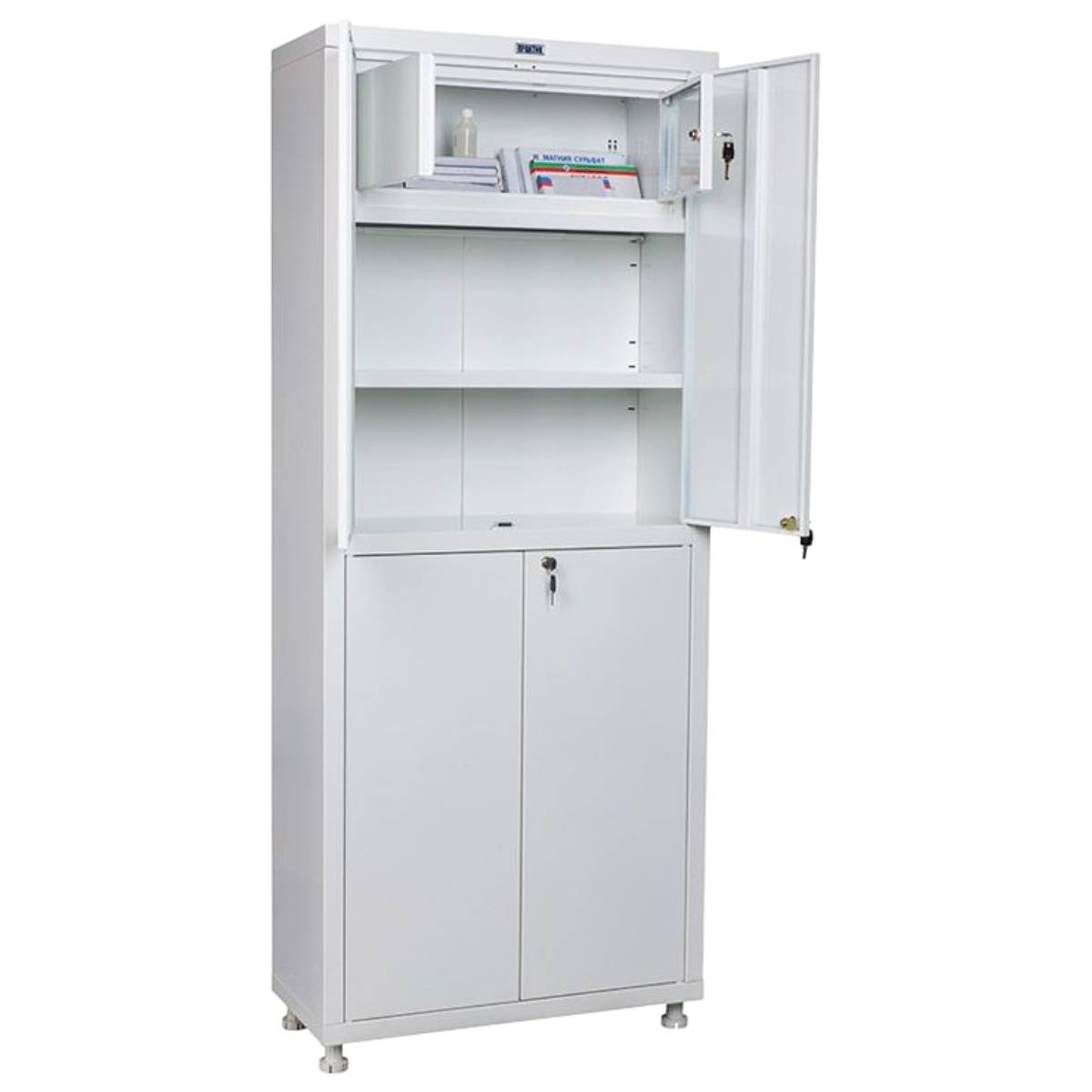 Przykładowe zastosowanie skarbczyka do szaf MD 1 i MD 2 Promet