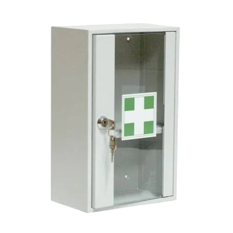 Apteczka z przeszklonymi drzwiami na klucz AP 1/S