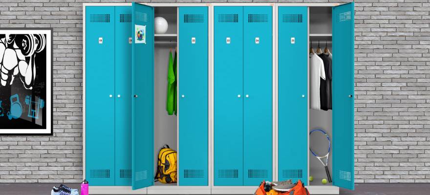 Szafy socjalne metalowe KART-MAP